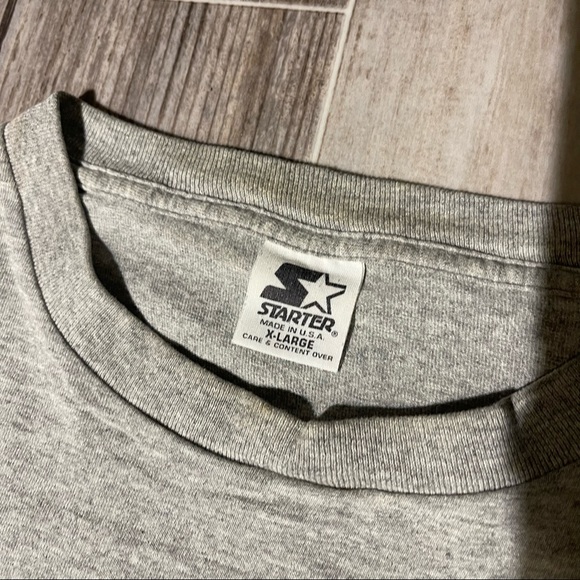 Vintage Starter Detroit Red Wings T Shirt Stanley Cup Champs 1997 1998 XL - Picture 6 of 7